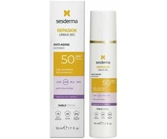 Sesderma Repaskin Urban 365 Apsauginis veido kremas su SPF50, 50 ml
