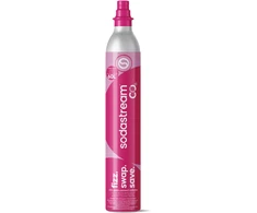 SODASTREAM angliarūgštės (CO2) cilindro papildymas* (privalomas tuščio CO2 cilindro grąžinimas) rožinis