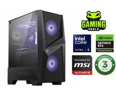 Stacionarus žaidimų kompiuteris Varlė Gaming PC Powered by MSI | Intel Core Ultra 5 225f + RTX 5060 | RAM 32 GB DDR5 | 1TB NVMe SSD