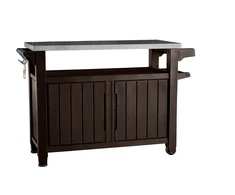Stalas griliui Keter Unity XL 207L, rudos spalvos