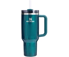 Gertuvė Stanley The Quencher H2.0 Fluted Tumbler | 1,18 L | Mėlyna | Su šiaudeliu