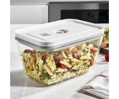 Stiklinis vakuuminis indas ZWILLING Fresh &amp; Save, dydis: M, 0.90 l