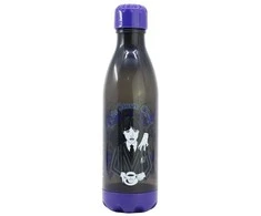 Plastikinis buteliukas su Wednesday serialo motyvu, 600 ml