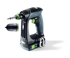 Suktuvas-gręžtuvas Festool CXS 18 C 3,0-Plus 18 V; 2x3,0 Ah akum.