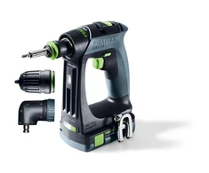 Suktuvas-gręžtuvas Festool CXS 18 C 3,0-Set 18 V; 2x3,0 Ah akum.