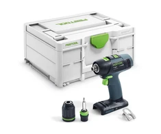 Suktuvas-gręžtuvas Festool T 18+3-Basic; 18 V (be akumuliatoriaus ir pakrovėjo)