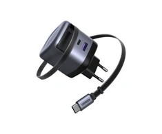 UGREEN Nexode 45W GaN įkroviklis su ištraukiamu USB-C laidu