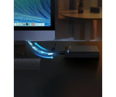 UGREEN nešiojamas išorinis HDD korpusas 3.5" / 2.5" SATA SSD/HDD, USB 3.0, SATA III, UASP, 5 Gb/s (50422)