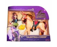 Unicorn Academy Lėlė Valentina ir vienaragis Cinder
