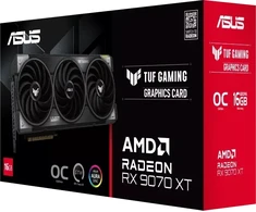 Vaizdo plokštė ASUS TUF Gaming Radeon™ RX 9070 XT 16GB GDDR6 OC Edition