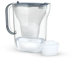 Vandens filtravimo ąsotis BRITA Style Essential 2.4L, mėlynas su vandens filtru MAXTRA PRO 1 vnt.