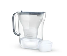 Vandens filtravimo ąsotis BRITA Style Essential 2.4L, mėlynas su vandens filtru MAXTRA PRO 1 vnt.