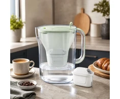 BRITA STYLE vandens filtravimo indas, 2,4l, žalios spalvos +DOVANA Brita gertuvė