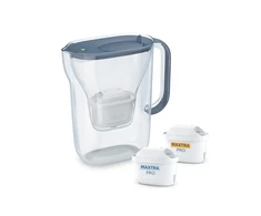 Brita vandens filtravimo ąsotis Style Essential akmens mėlyna, įsk. 1xMXPRO PP &amp; 1xMXPRO EK +DOVANA Brita gertuvė