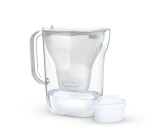 Vandens filtravimo ąsotis BRITA Style Essential 2.4L, baltas su vandens filtru MAXTRA PRO 1 vnt.