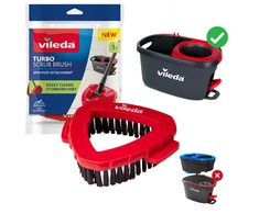 Vileda Turbo atsarginis šepetys, 1 vnt.