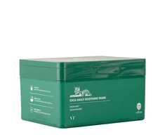 VT Cosmetics Cica Daily Soothing Mask raminamųjų lakštinių veido kaukių rinkinys, 30 vnt.