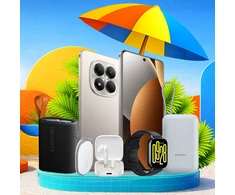 XIAOMI SUMMER PACK: Redmi Note 15 Pro 4G 8/256GB Titanium + Xiaomi Power Bank 10000 mAh + Xiaomi Sound Pocket + Redmi Buds 6 Active + Xiaomi Tag + Redmi Watch 5 Active