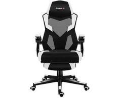 Žaidimų kėdė Huzaro Combat 3.1 | juodos, baltos spalvos