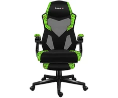 Žaidimų kėdė Huzaro Combat 3.1 Pixel | juodos, žalios spalvos