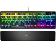 Žaidimų klaviatūra SteelSeries Apex 7, US kalba, Red apšvietimas, Juodos spalvos