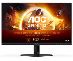 Žaidimų monitorius AOC 27G4XE, 27", 1920 x 1080, 180Hz, IPS, 0.5ms