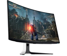 Žaidimų monitorius Dell Alienware AW3225QF, 31.6" 4K UHD (3840x2160) QD-OLED lenktas, 240Hz, 0.03ms, HDMI 2.1, USB-C, HDR