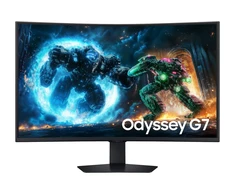 Žaidimų monitorius „Samsung Odyssey G7 G75F LS37FG750EUXEN“, 37″, 3840 × 2160 4K UHD, VA, 165 Hz, 1 ms, „DisplayHDR 600“, „FreeSync Premium Pro“, juodas