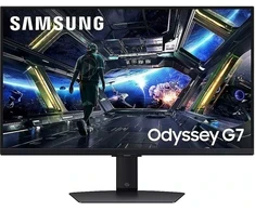 Žaidimų monitoriusSamsung Odyssey G7 G70D LS27DG702EUXDU/27 "IPS Fast/4K (3,840 x 2,160)/16:9/350cd/㎡/1ms/144Hz