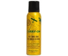 1821Manmade Daugiafunkcė priemonė vyrams 4 in 1 Carry On Travel Foam Spiced Vanilla CON3SV, 100 ml