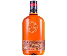 18.21 Man Made Wash Sweet Tobacco daugiafunkcė priemonė vyrams 3in1: šampūnas, kondicionierius ir kūno prausiklis viename, 530 ml