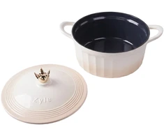 Apvalus emaliuotas ketaus puodas Zyle ZY16KI Ø23,5, 3.5 l
