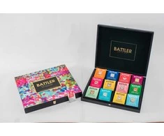 Arbatos rinkinys Battler Original Wooden Box, BO-GL-8015, 60 vnt