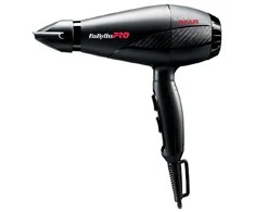 Profesionalus plaukų džiovintuvas BaByliss PRO Juodas Star Ionic BAB6250IE, su jonų technologija, 2200 W