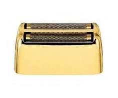 Tinklelio ir peiliukų rinkinys plaukų skutimo mašinėlei Babyliss Pro Replacement Foil Head 2 Cutters Gold FXRF2GE, skirtas plaukų skutimo mašinėlei FXFS2GE
