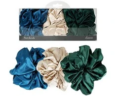 Satino gumytės plaukams Be Osom Satin Scrunchie BEOSOMHBAND, 3 vnt.