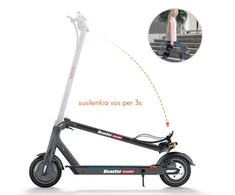Elektrinis paspirtukas Beaster Scooter BS05W 350 W, 36 V, 8 Ah, baltas