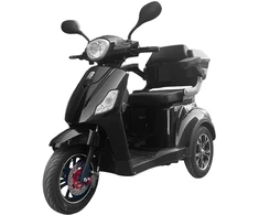 Beaster Scooter Elektrinis triratis motoroleris, BSMAGNUM3A, juodas, surinktas, 1000 W