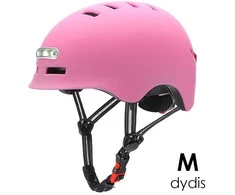 Beaster Scooter Šalmas Beaster BS02HPM, M dydis, rožinis, su LED lemputėmis