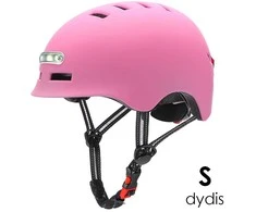 Beaster Scooter Šalmas Beaster BS02HPS, S dydis, rožinis, su LED lemputėmis