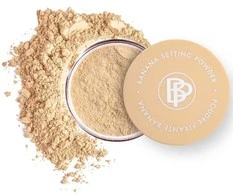 Bellapierre Cosmetics Biri pudra makiažo užbaigimui Bellapierre Banana Setting Powder BP001/BSP001, geltono atspalvio, 4 g.