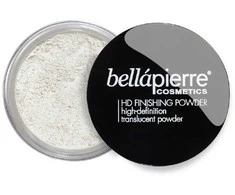 Bellapierre Cosmetics Biri pudra makiažo užbaigimui Translucent HDP001, 6.5 g
