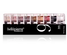 Bellapierre Cosmetics Birių mineralinių dažų rinkinys Bellapierre Shimmer 9 Stack - Bella ST002, 15,75 g