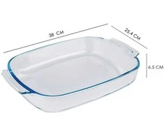 Borosilikatinio stiklo kepimo indas Zyle ZY1437GD, 3,8 l