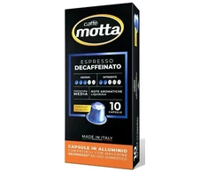 CaffeMotta Kavos kapsulės be kofeino Caffe Motta Espresso Decaffeinato MT73014, 10 vnt.
