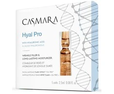 Ampulės veido odai Casmara Hyal Pro Ampoule, stangrinančios, gaivinančios veido odą, 2.5 ml, 5 vnt