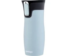 Kelioninis termopuodelis Contigo West Loop Iced Aqua 2137558, 470 ml
