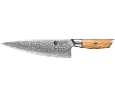 Damasko plieno peilis Kamazaki Chef peilis KZ37KN, 22 cm
