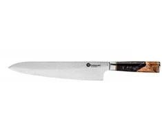 Damasko plieno peilis Kamazaki Gyuto KZI105KN, 24 cm