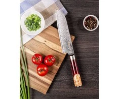 Damasko plieno peilis Kamazaki Santoku KZI205KN, 18 cm